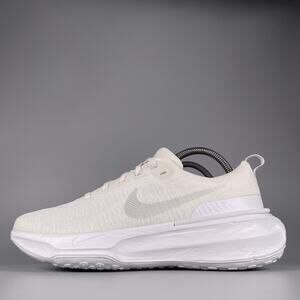 Nike ZoomX Invincible Run FK 3 Women’s 9.5 White Photon Dust Athletic Sneakers
